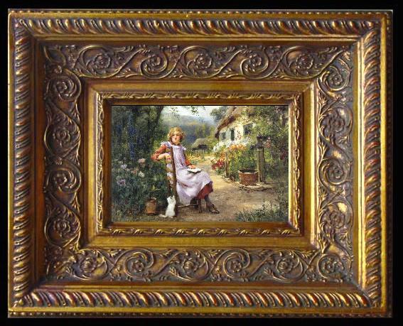 framed  Henry John Yeend King In the Garden, Ta078